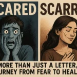 Scared vs Scarred: More Than Just a Letter, A Journey From Fear to Healing Scared vs Scarred