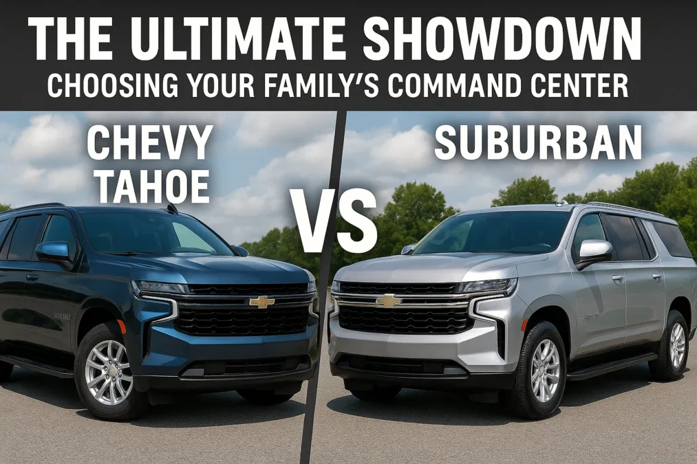 The Ultimate Showdown: Chevy Tahoe vs Suburban – Choosing Your Family's Command Center Chevy Tahoe vs Suburban