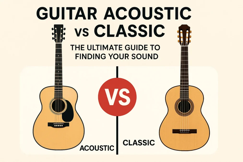 Guitar Acoustic vs Classic: The Ultimate Guide to Finding Your Sound Guitar Acoustic vs Classic