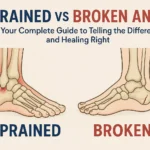 Sprained vs Broken Ankle