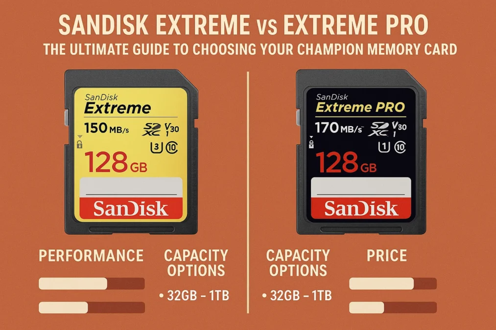 SanDisk Extreme vs Extreme Pro: The Ultimate Guide to Choosing Your Champion Memory Card SanDisk Extreme vs Extreme Pro