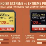 SanDisk Extreme vs Extreme Pro