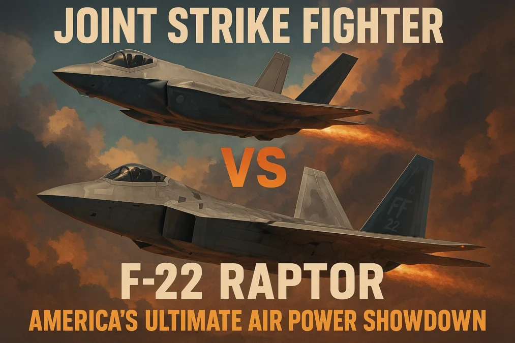 Joint Strike Fighter vs F 22 Raptor: America's Ultimate Air Power Showdown Joint Strike Fighter vs F 22 Raptor