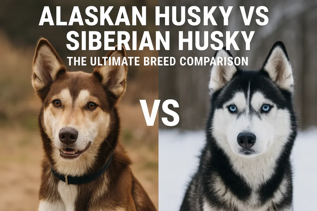 Alaskan Husky vs Siberian Husky: The Ultimate Breed Comparison Alaskan Husky vs Siberian Husky
