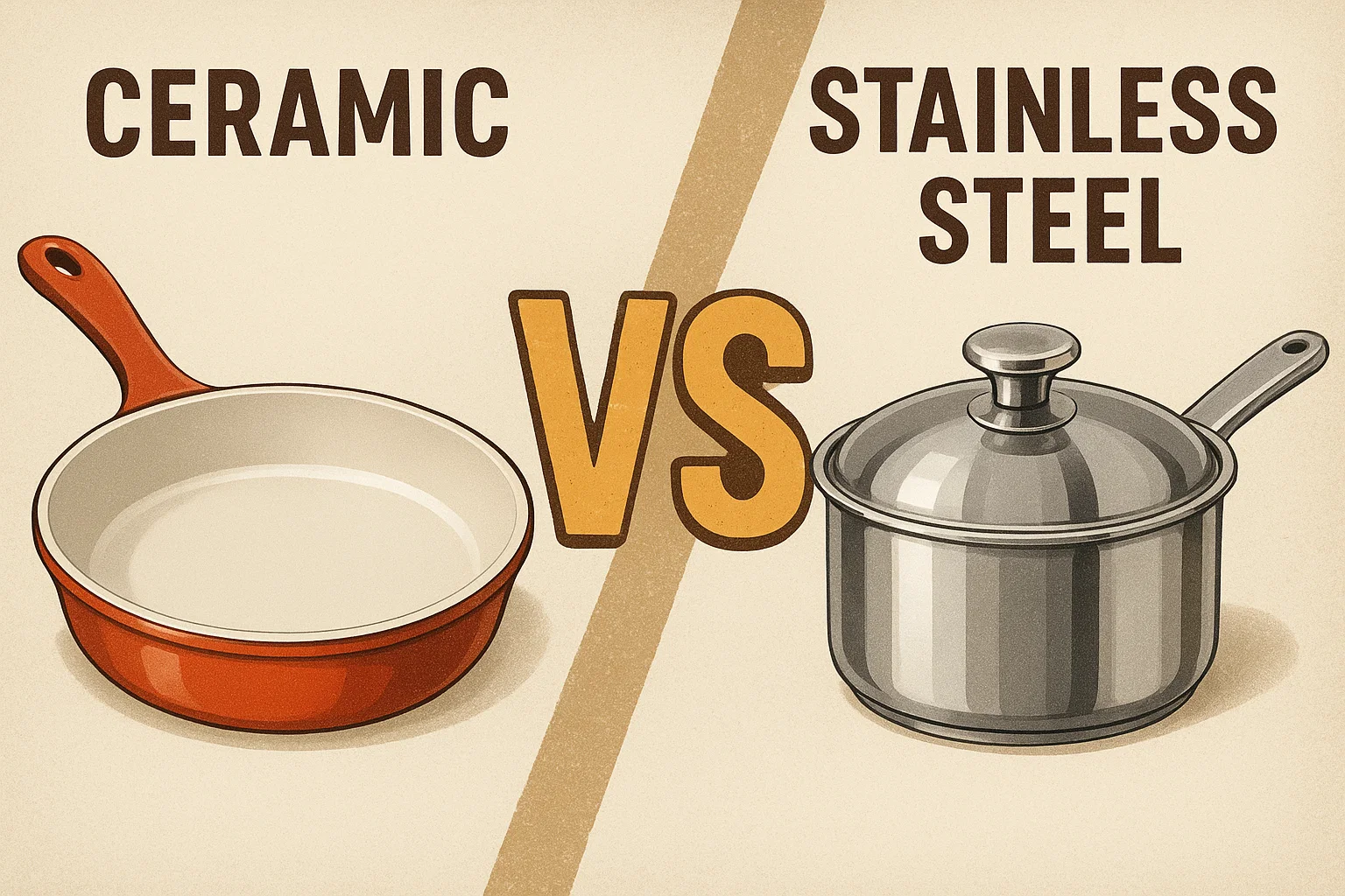 Ceramic vs Stainless Steel Cookware