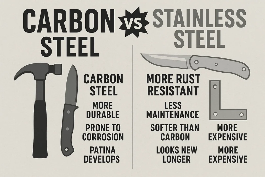 Carbon vs Stainless Steel