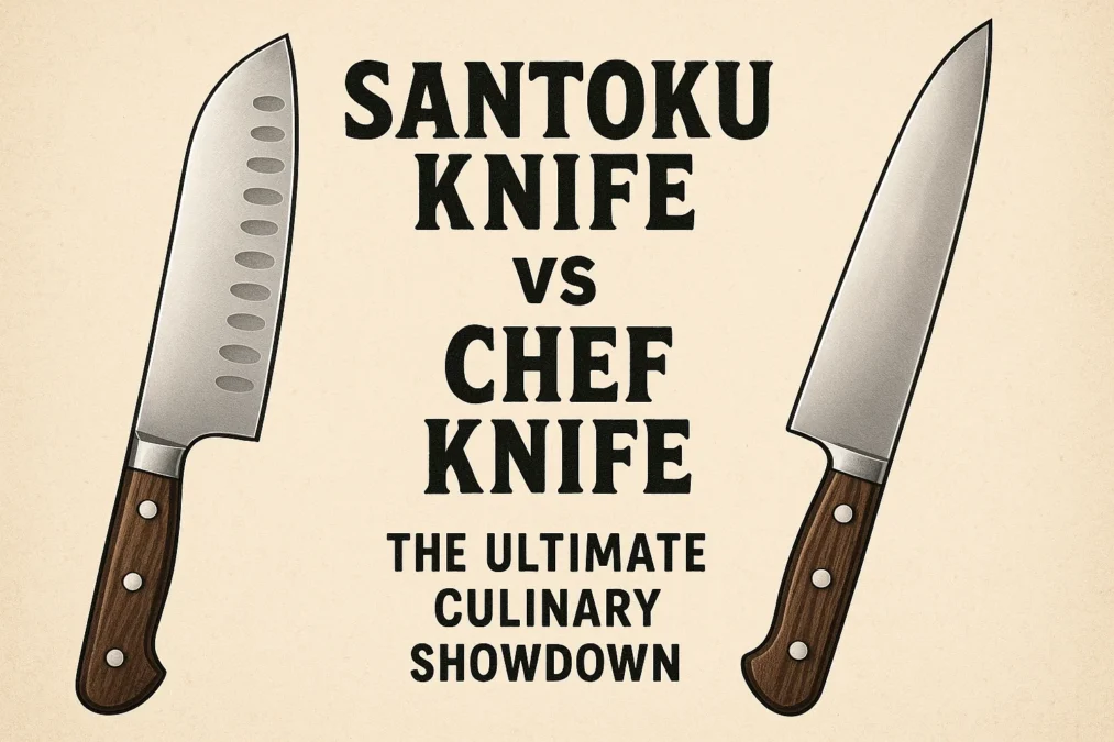 Santoku Knife vs Chef Knife