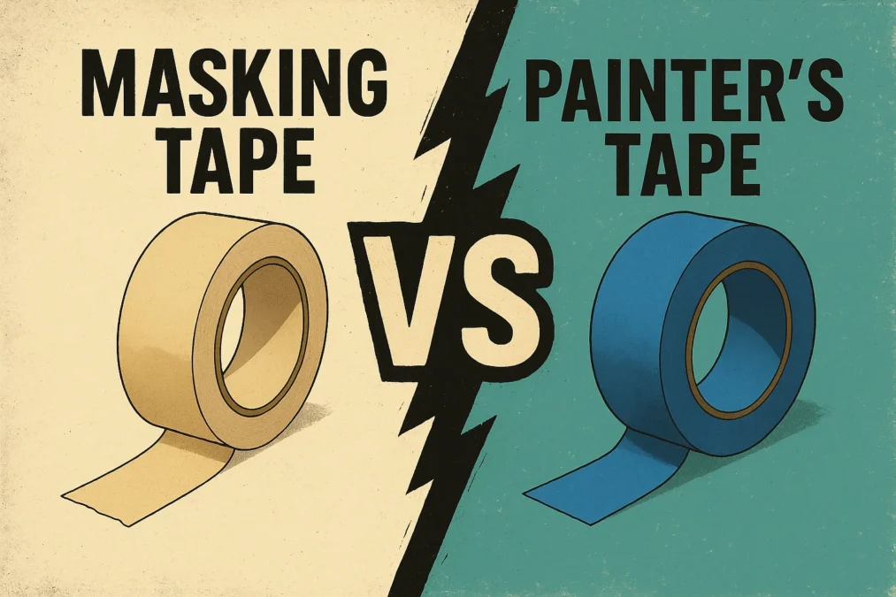 Masking Tape vs Painters Tape Masking Tape vs Painters Tape