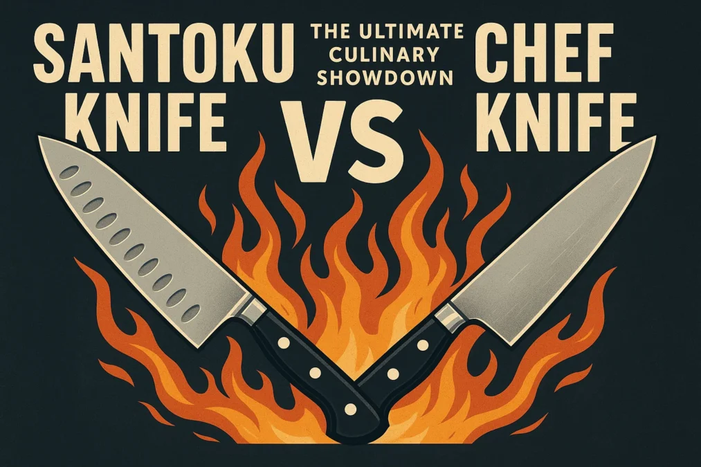 Santoku Knife vs Chef Knife Santoku Knife vs Chef Knife