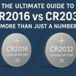 CR2016 vs CR2032