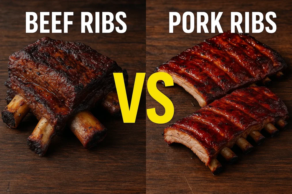 Beef Ribs vs Pork Ribs Beef Ribs vs Pork Ribs